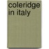 Coleridge In Italy