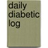 Daily Diabetic Log
