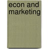 Econ and Marketing door Richard Ledward