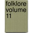 Folklore Volume 11