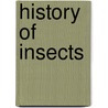 History of Insects door Alexandr Rasnitsyn