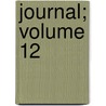 Journal; Volume 12 door Souli Eudoxe 1817-1876