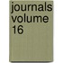 Journals Volume 16