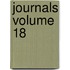 Journals Volume 18