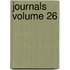 Journals Volume 26