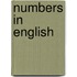 Numbers in English