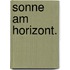 Sonne am Horizont.