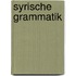 Syrische Grammatik