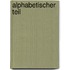 Alphabetischer Teil