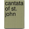 Cantata of St. John door Surinach Carlos