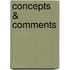 Concepts & Comments