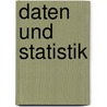 Daten und Statistik door Gabriele Hornsteiner