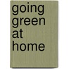 Going Green at Home door BarCharts Inc