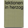 Lektionen in Herzog door Chris Wahl