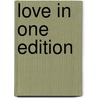 Love in One Edition door Peter Cunningham