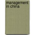 Management In China