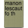 Manon Lescaut Fo Th door Carole Dornier