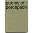 Poems of Perception