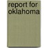 Report for Oklahoma