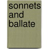 Sonnets and Ballate by Guido Cavalcanti