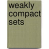 Weakly Compact Sets door K. Floret