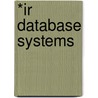 *Ir Database Systems by Course Technology Ptr