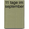 11 Tage im September door Bernhard Mandla