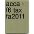 Acca - F6 Tax Fa2011