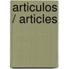 Articulos / Articles door Mariano Jose De Lara