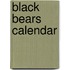 Black Bears Calendar