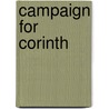 Campaign for Corinth door Steven Nathaniel Dossman