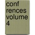 Conf Rences Volume 4