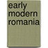 Early Modern Romania
