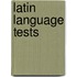 Latin Language Tests