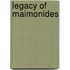 Legacy Of Maimonides