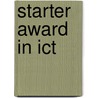 Starter Award In Ict door Jill Jesson