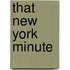 That New York Minute