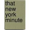 That New York Minute door Abby Gaines