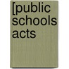 [Public Schools Acts door Great Britain
