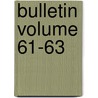 Bulletin Volume 61-63 door New York Dept of Agriculture