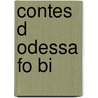 Contes D Odessa Fo Bi door Isaac Babel