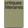 Critiques Litteraires door Jean Paul Sartre