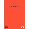 Das Erfurter Programm door Karl Kautsky