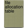 File Allocation Table by Frederic P. Miller