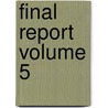 Final Report Volume 5 door New Jersey Geological Survey