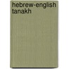 Hebrew-English Tanakh by Jps