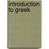 Introduction to Greek