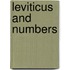 Leviticus and Numbers