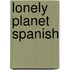 Lonely Planet Spanish