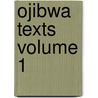 Ojibwa Texts Volume 1 door William Jones